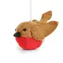 Robin felt decoration 179