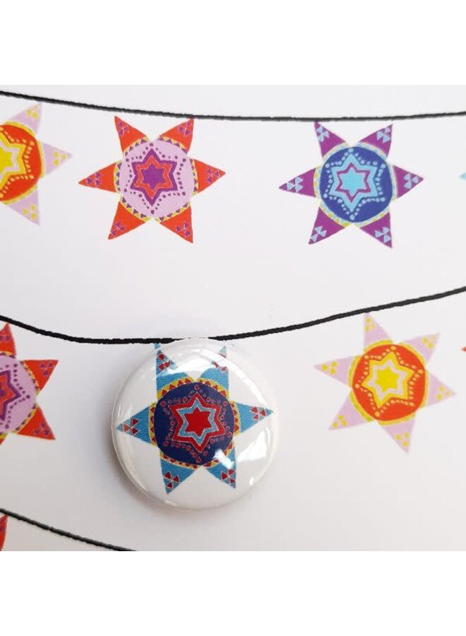 Star Garland  Badge Card