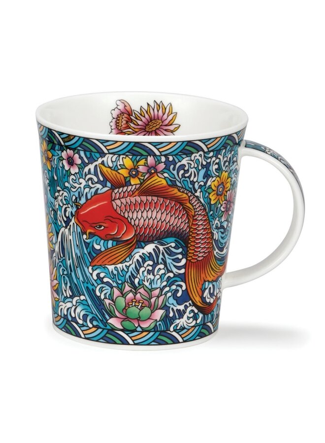 Taza de pescado Kaiga de 22 quilates y 156