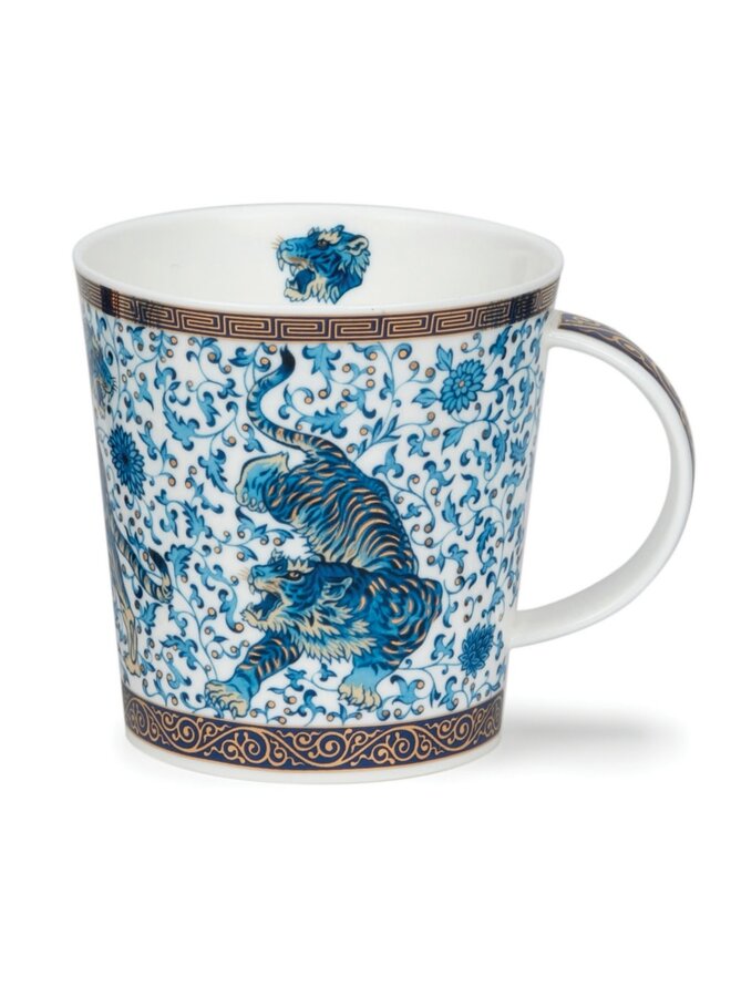 Tasse Tigre Ming Bleu 22 carats 158