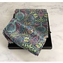 Multi Colour Celtic Twist Satin and Silk Scarf with magnetic clasp Boxed 110