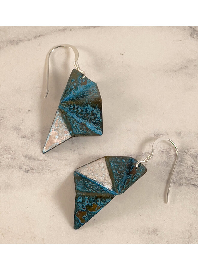 Origami  Drop large Earrings 67