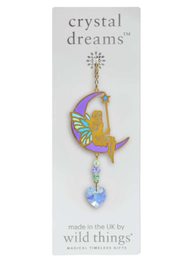 Moon Fairy Crystal Hängande dekoration