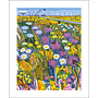 Meadow Flowers and Turbines Card by Carry Akroyd
