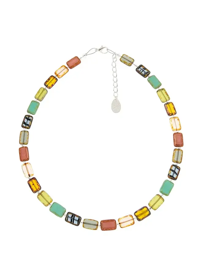 Collar Picasso completo de colores otoñales