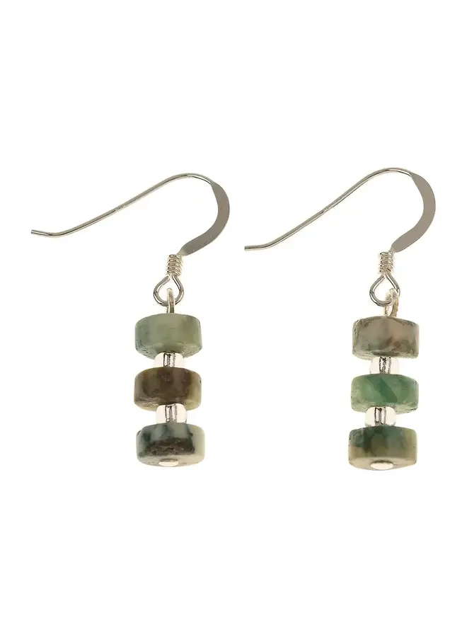 Botanicals Lapis Lazuli And Chrysocolla Drop Örhängen 1835