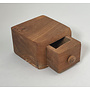 Elm Wood Single drawer Box 16