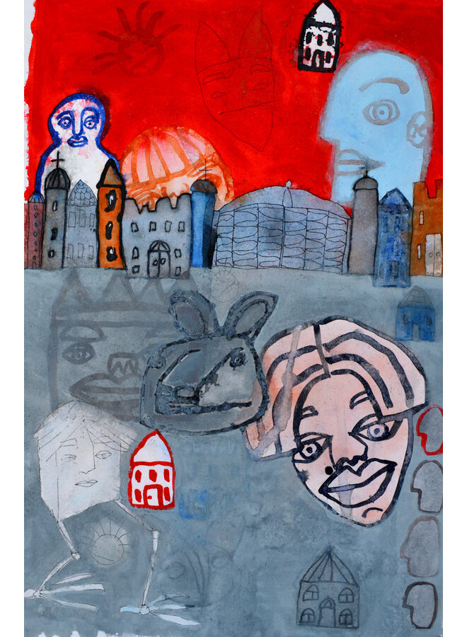 The Great Gates - Red and Grey  - 83