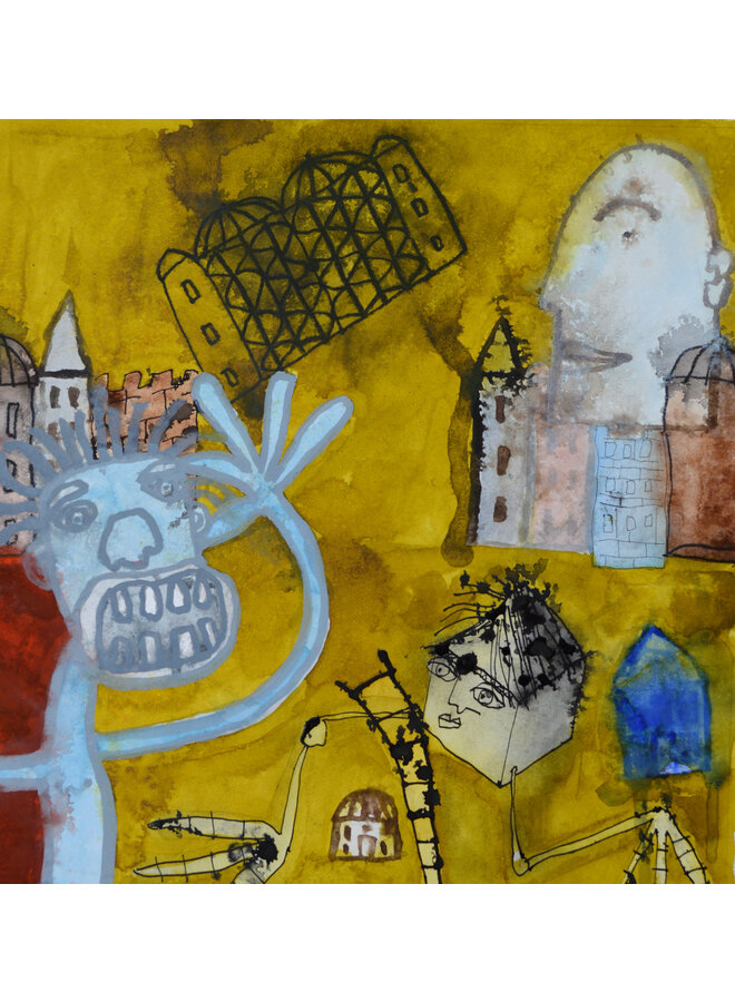 Les Grandes Portes - Jaune - 82