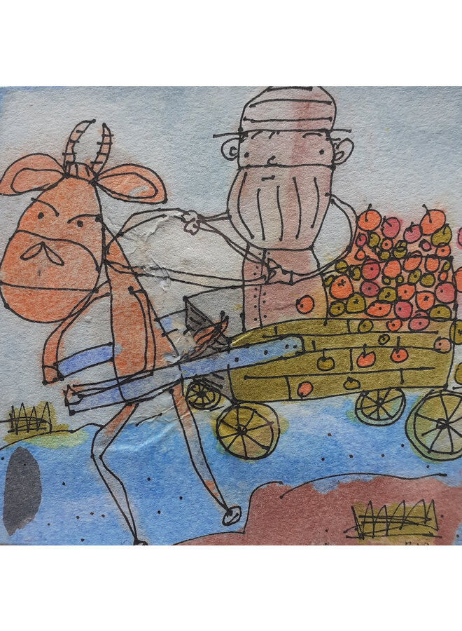 Carrito de frutas - Versión pálida - 81