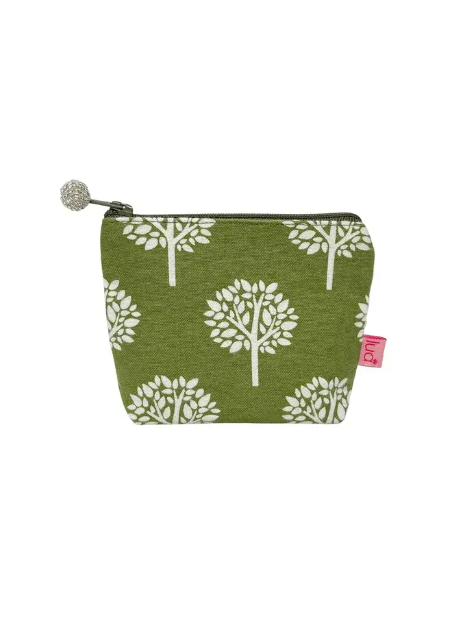 Tree Cotton Olive Mini Purse 7468