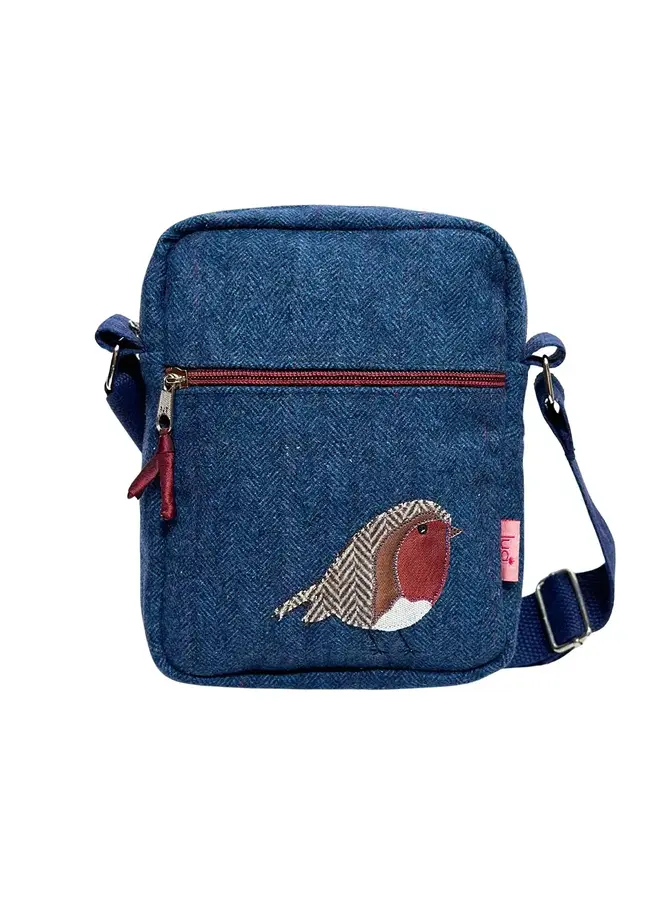 Robin Cross Body Herringbone Bag 869