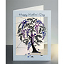 Wisteria - happy mother's day Lazer cut card