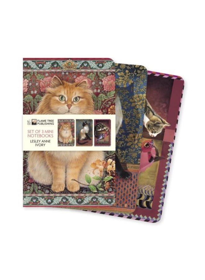 Copy of Set of Three  Mini   Notebooks by Angela Harding