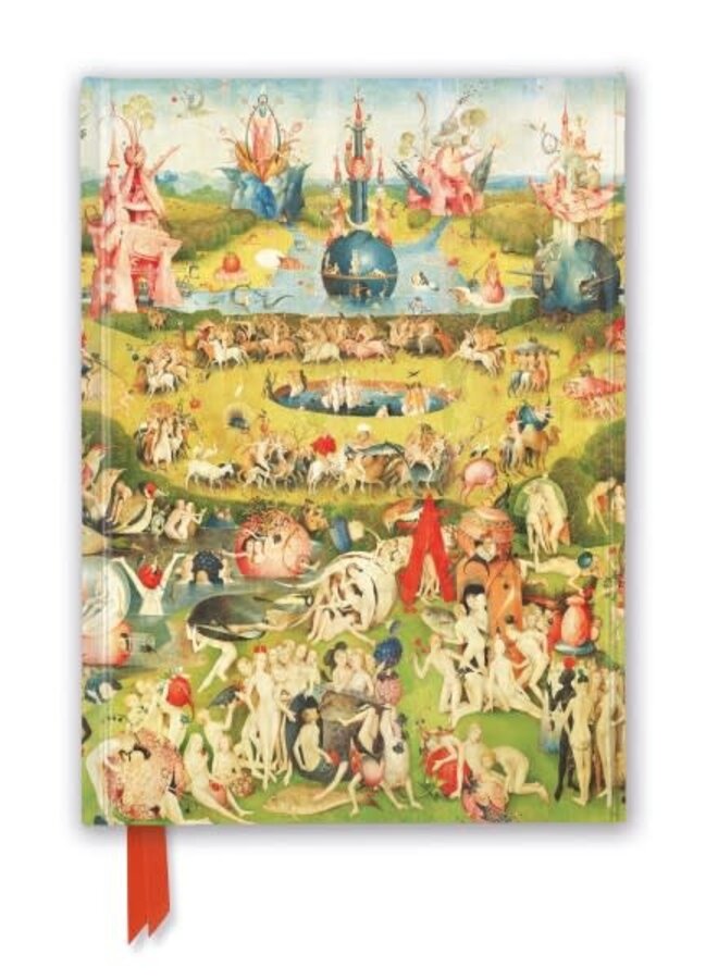 Der Garten der Lüste, foliertes liniertes A5-Tagebuch von Bosch