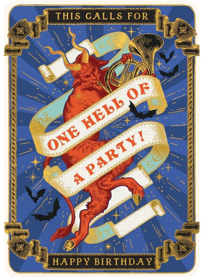 Copy of Huzzah Banger Birthday Card
