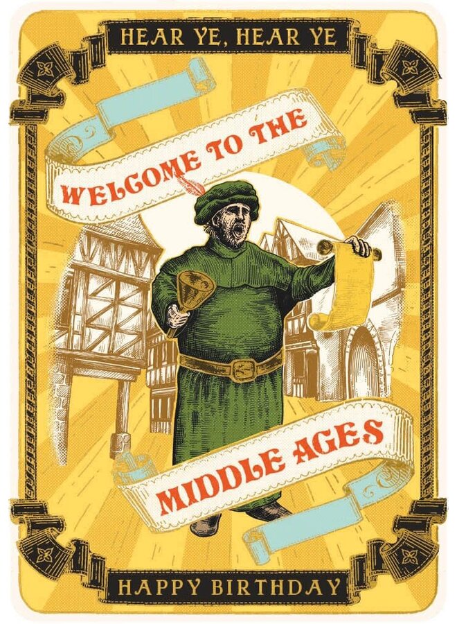 Huzzah medeltidens födelsedag