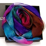 Mulberry Long Gossamer Silk Scarf Boxed