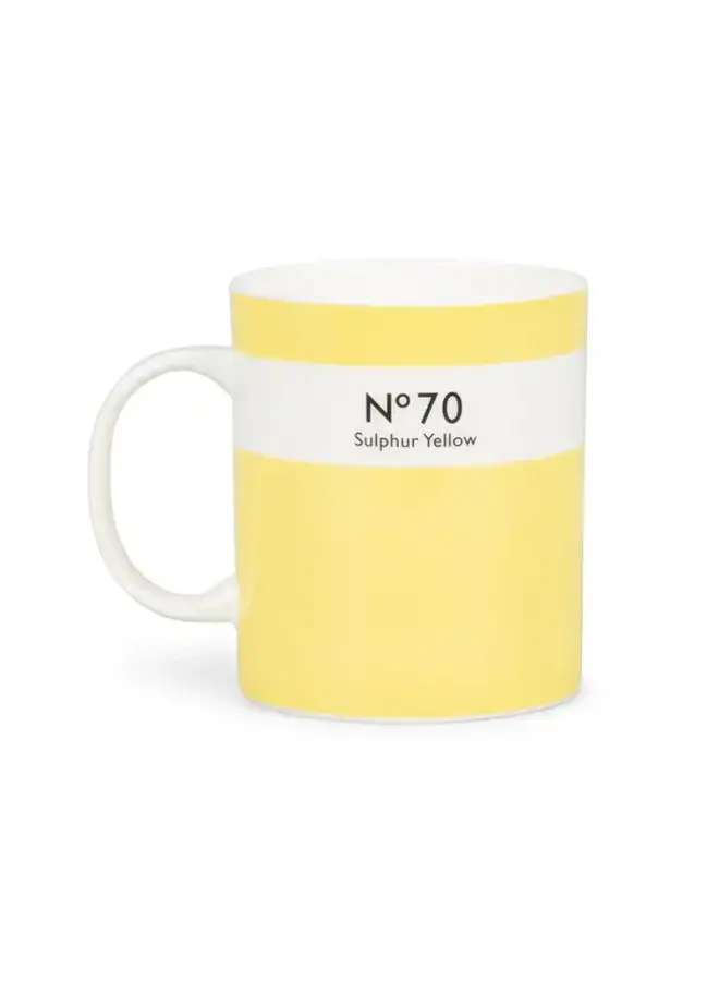 Dictionnaire des couleurs Mug n° 70 - Jaune soufre 039