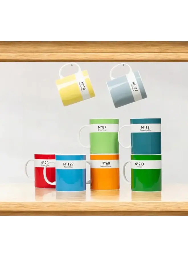 Taza Diccionario de Colores N.° 70 - Amarillo Azufre 039