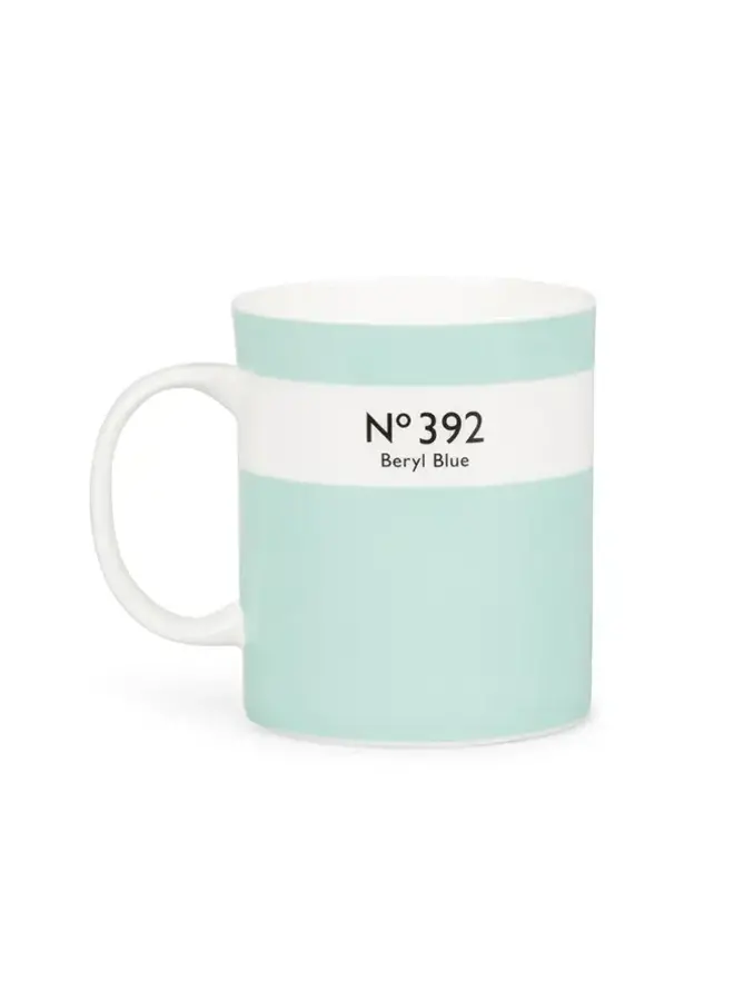 Färgordboksmugg nr 392 - Berylblå 044