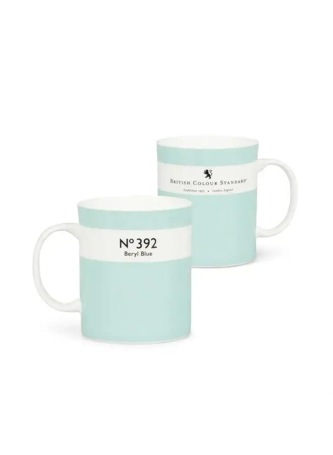 Färgordboksmugg nr 392 - Berylblå 044