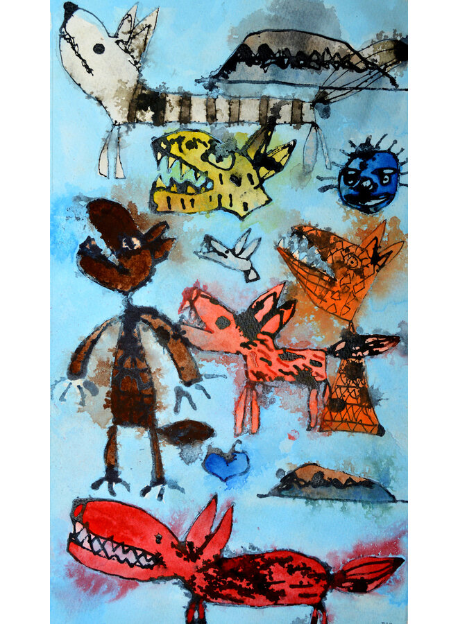 Estudios sobre el lobo n.° 2-126