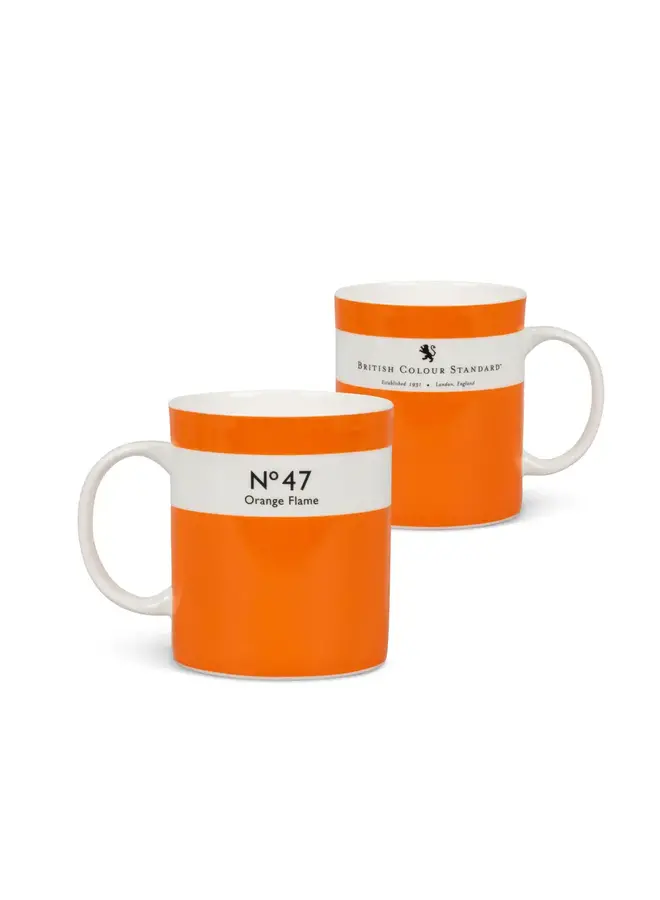 Colour Dictionary Mug No. 47 - Orange Flame 38