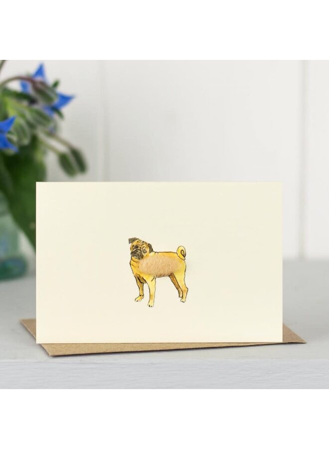 Pug Mini Card 097