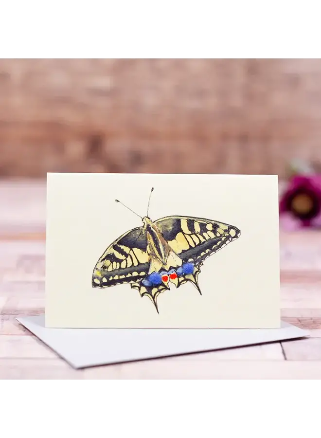 Schwalbenschwanz-Schmetterling Mini-Karte 104
