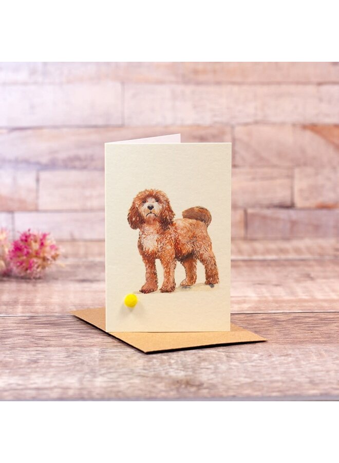 Tarjeta mini Cockapoo 105