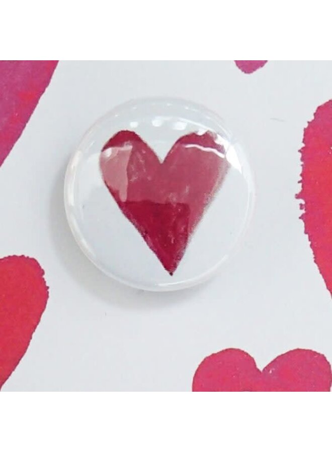 Carte badge Cœurs d'amour