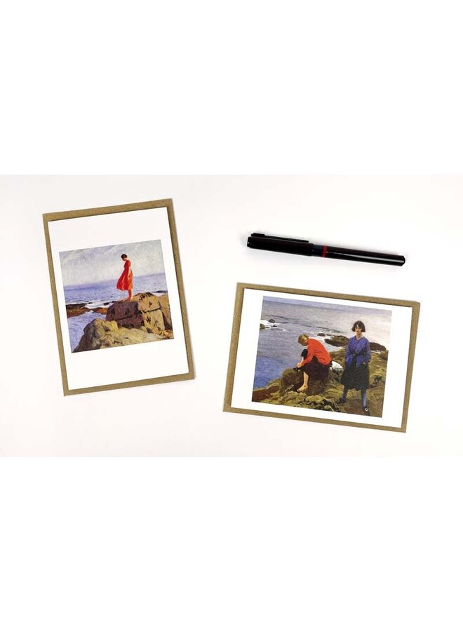 By the Shore & A Dark Pool Note cards by Laura Knight
