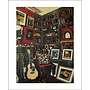 The Red Room printmakers card by Steven Hubbard
