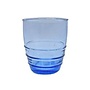 Стакан из переработанного стекла, тонированный в синий цвет 44