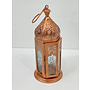 Candle Lantern Copper Colour Medium 37