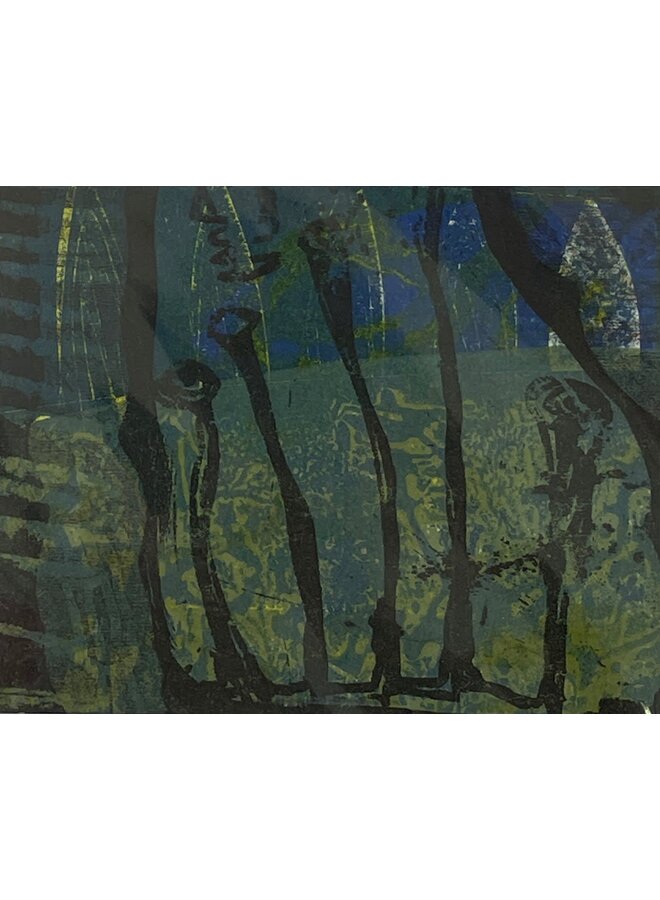 Enrejado de jardín n.º 7 - Collagraph 1/1