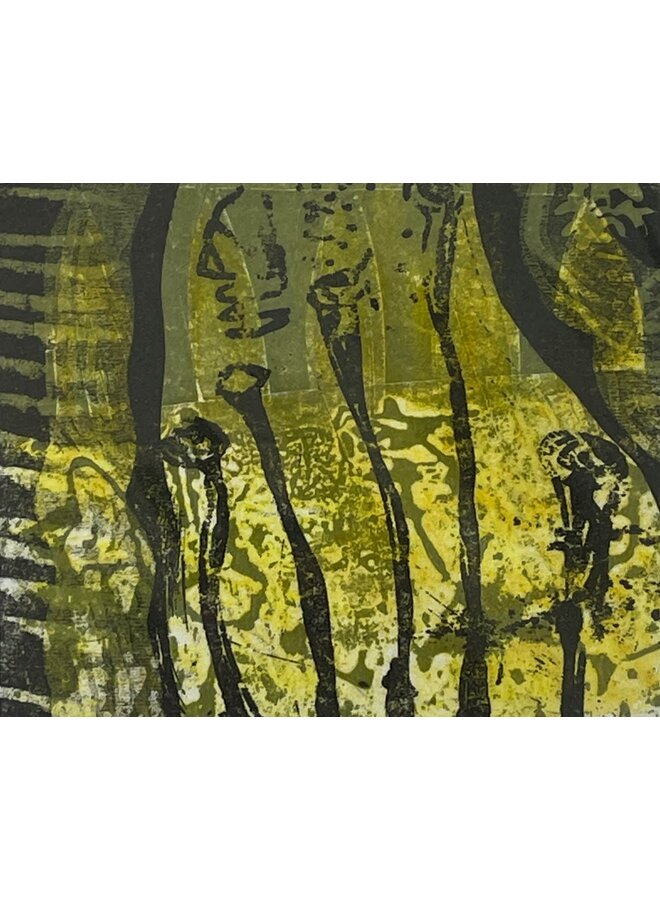 Treillis de jardin n° 8 - Collagraph 1/1