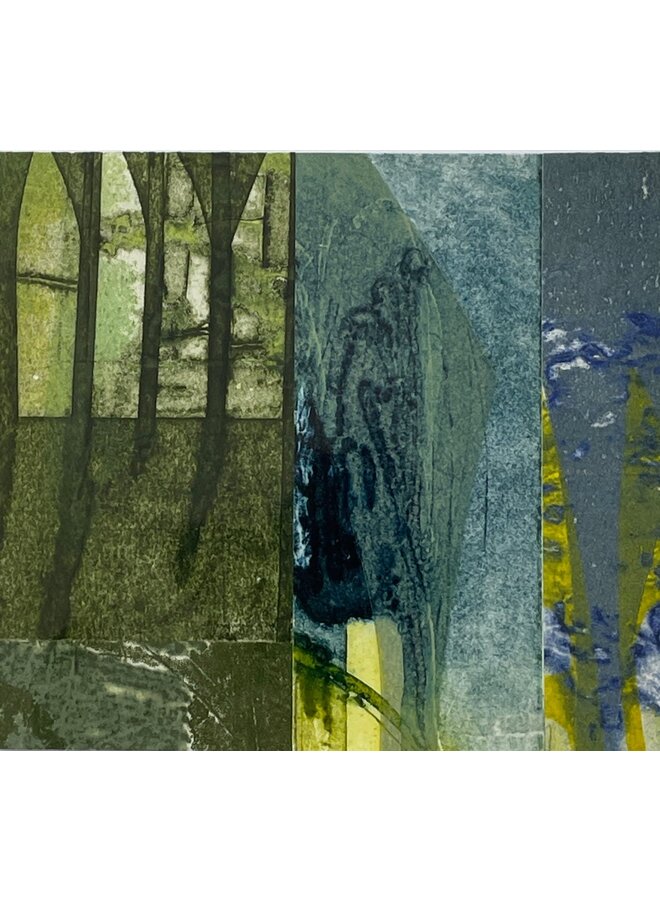 Garden Sunlight No 3 - Collagraph 1/1