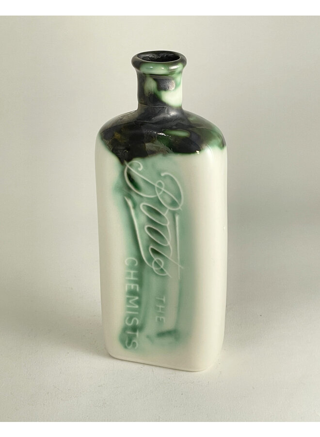 Two Entwined Seahorses Boots Bottle 166