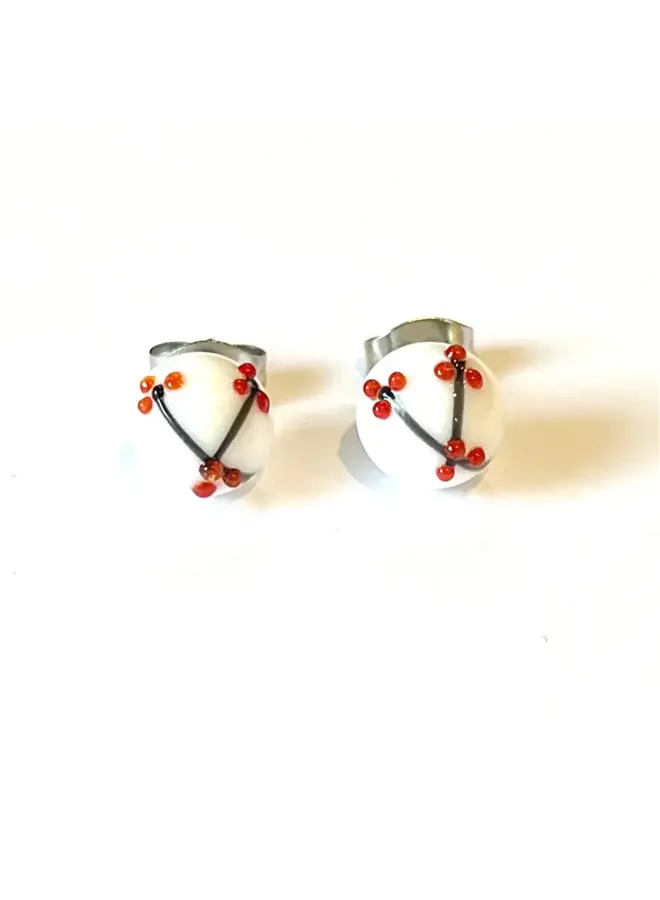 Hibiscus Blossom Stud Earring 66