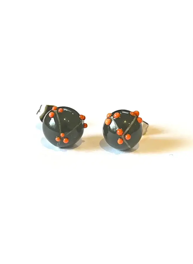 Löwenmaulblüten-Ohrstecker 67