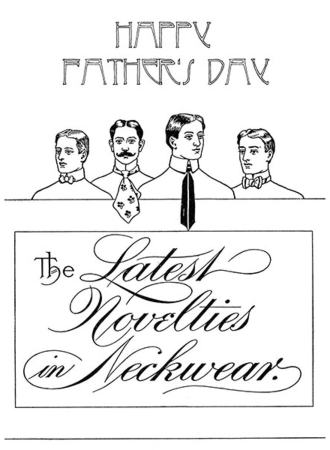 Happy Father's Day Neckwear Card