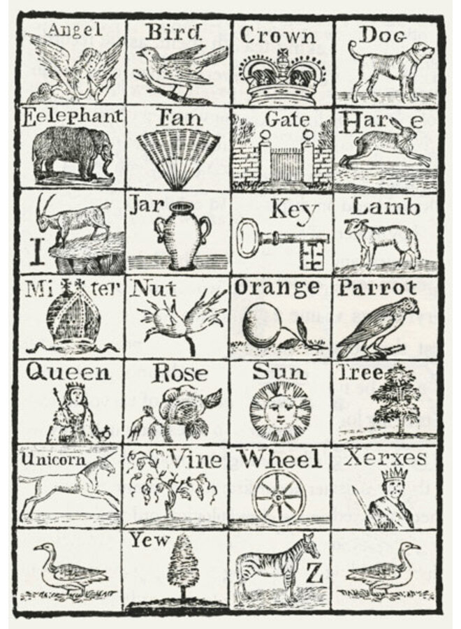 Alphabet-Karte