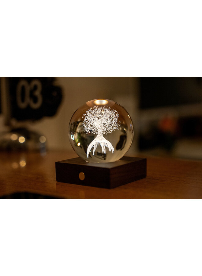 Baum des Lebens Bernstein Kristall Licht