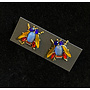 Bee with Amber Wings Stud Earrings 605