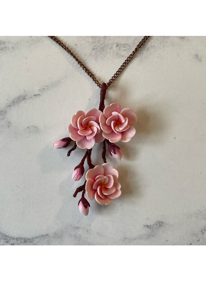 Körsbärsblomshalsband 20