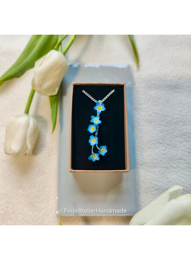 Collier Myosotis 21