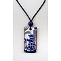 Willow Pattern Tower Pendant 041