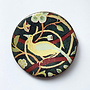 Peacock  Heritage  Ceramic Brooch 081